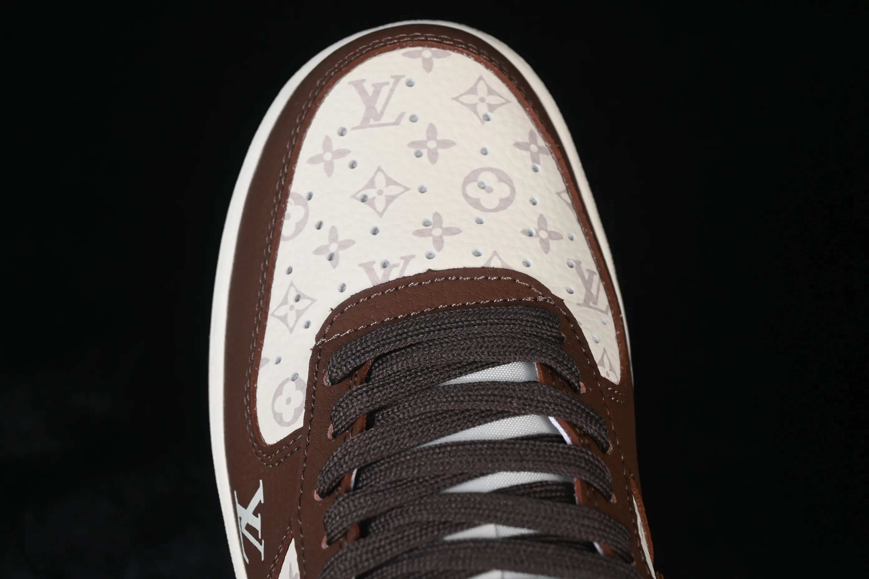 All Categories Nk Air Force 1 Air Force Series Nk Air Force 1 Low Air Force Low Nike Air Force 1'07 Low Joint Brown Cheese Print Air Force One Low Casual Shoes DF0188-127